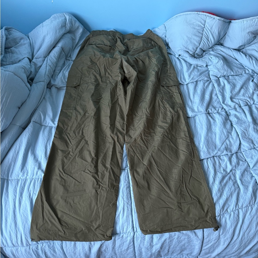 PINK Victoria's Secret Olive Track Pants